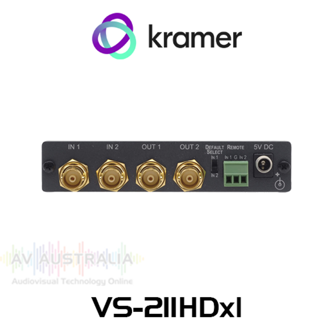 Kramer VS-211HDxl 2x1:2 SDI Auto Switcher