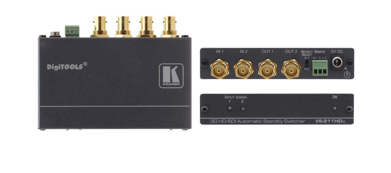 Kramer VS-211HDxl 2x1:2 SDI Auto Switcher