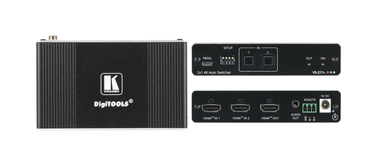 Kramer VS-211X 2x1 4K60 4:4:4 HDR HDMI Auto Switcher