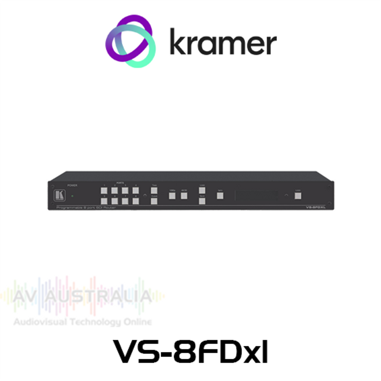 Kramer VS-8FDxl 8-Port Programable SDI Matrix Switcher