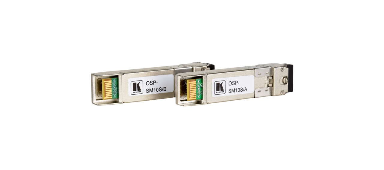 Kramer OSP-SM10S 10G 1270/1330nm Simplex SFP+ Single-Mode Transceiver Module