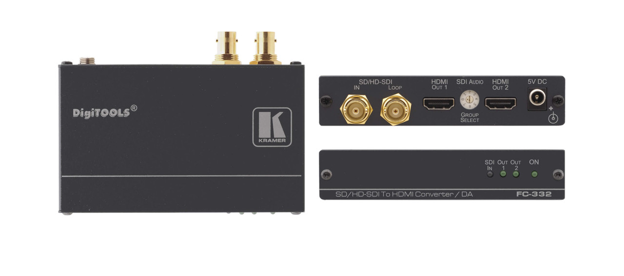 Kramer FC-332 3G HD-SDI to HDMI Converter with Two HDMI Outputs