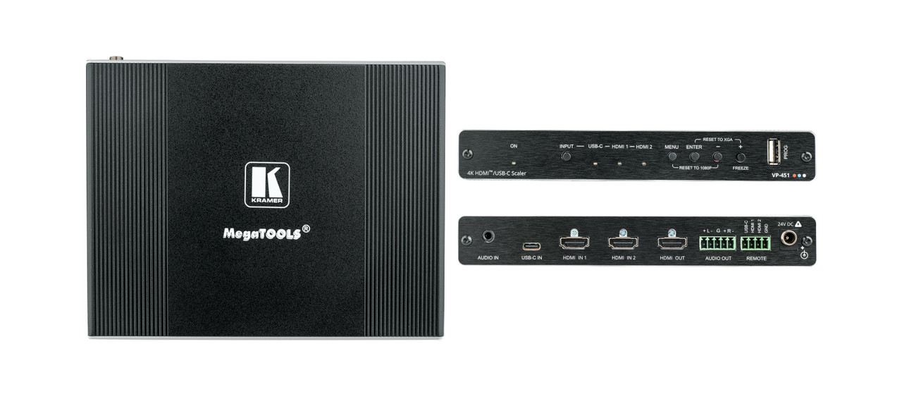 Kramer VP-451 4K HDR HDMI / USB-C to HDMI ProScale Digital Scaler