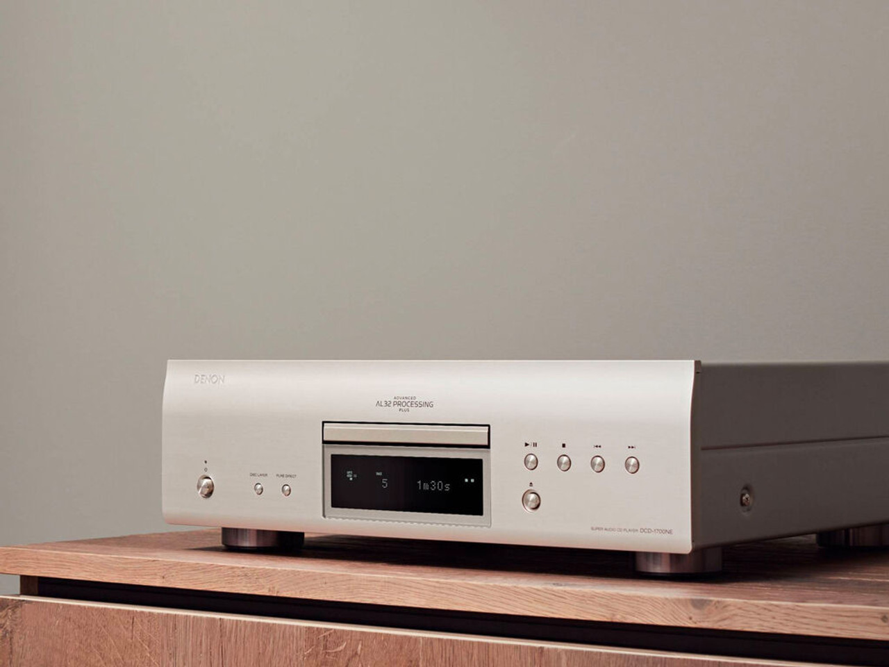 Denon DCD-1700NE CD/SACD Player with Advanced AL32 Processing Plus