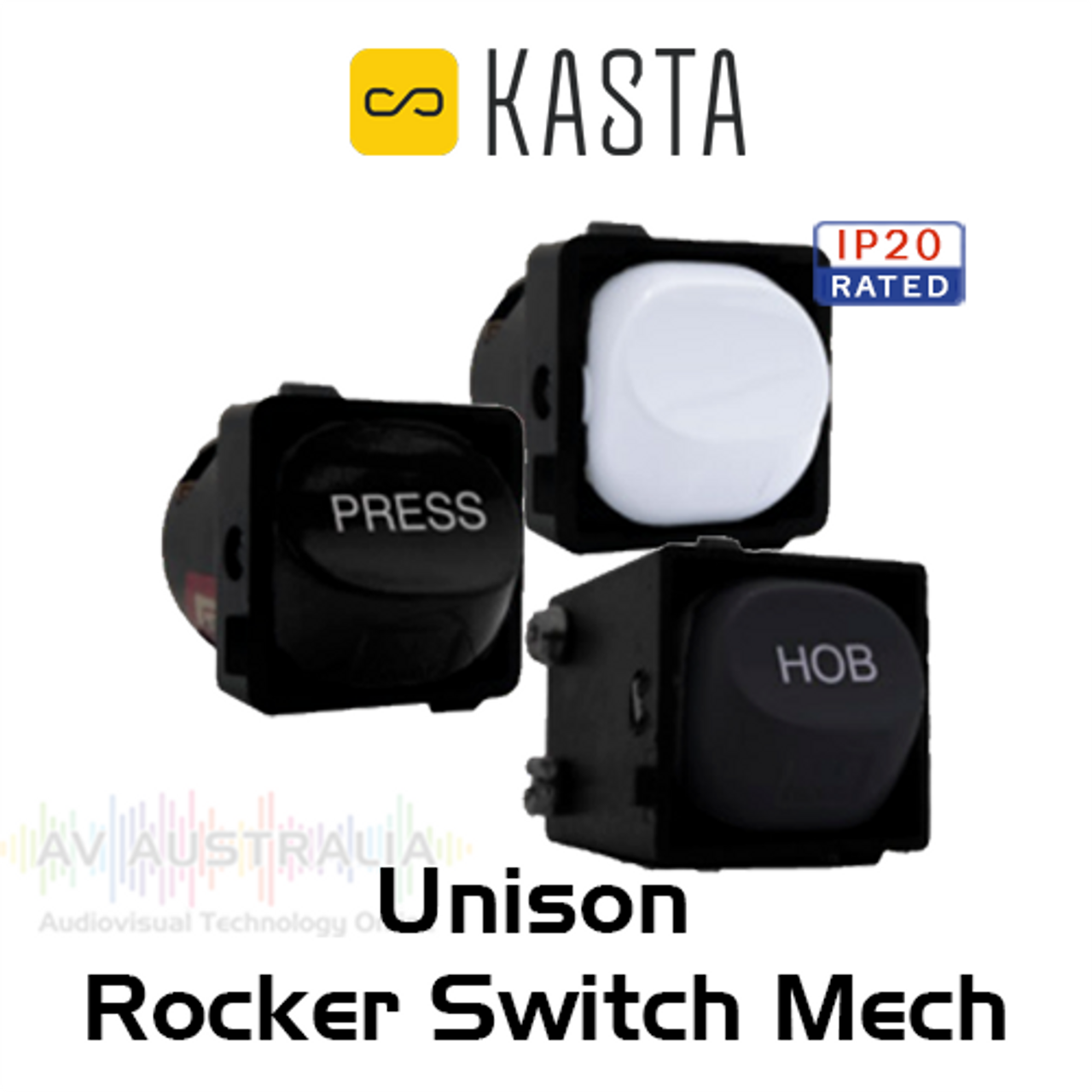 Kasta Unison Rocker Switch Mechanisms