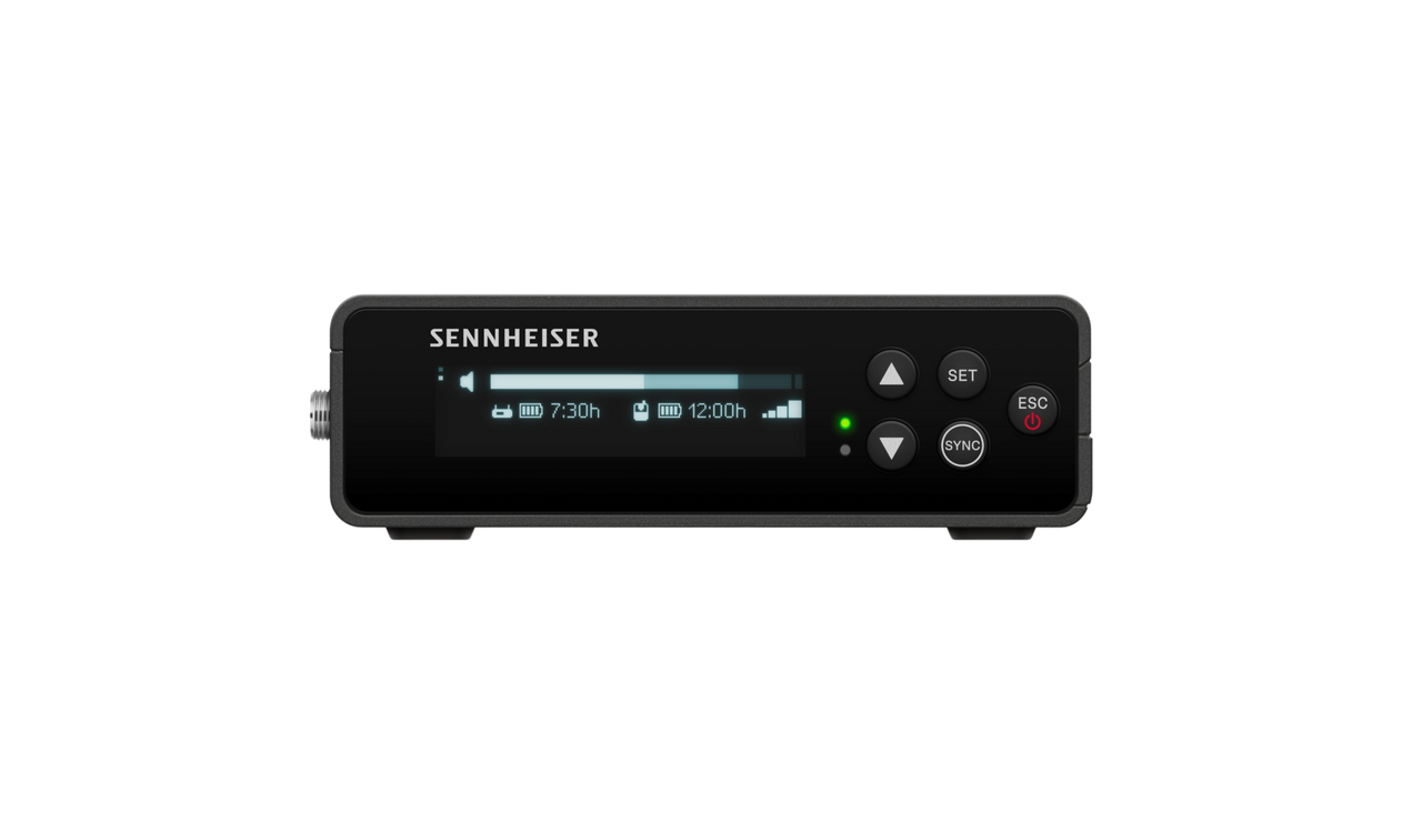 Sennheiser EW-DP ME2 Set Portable UHF Wireless System with Omnidirectional Lavalier 