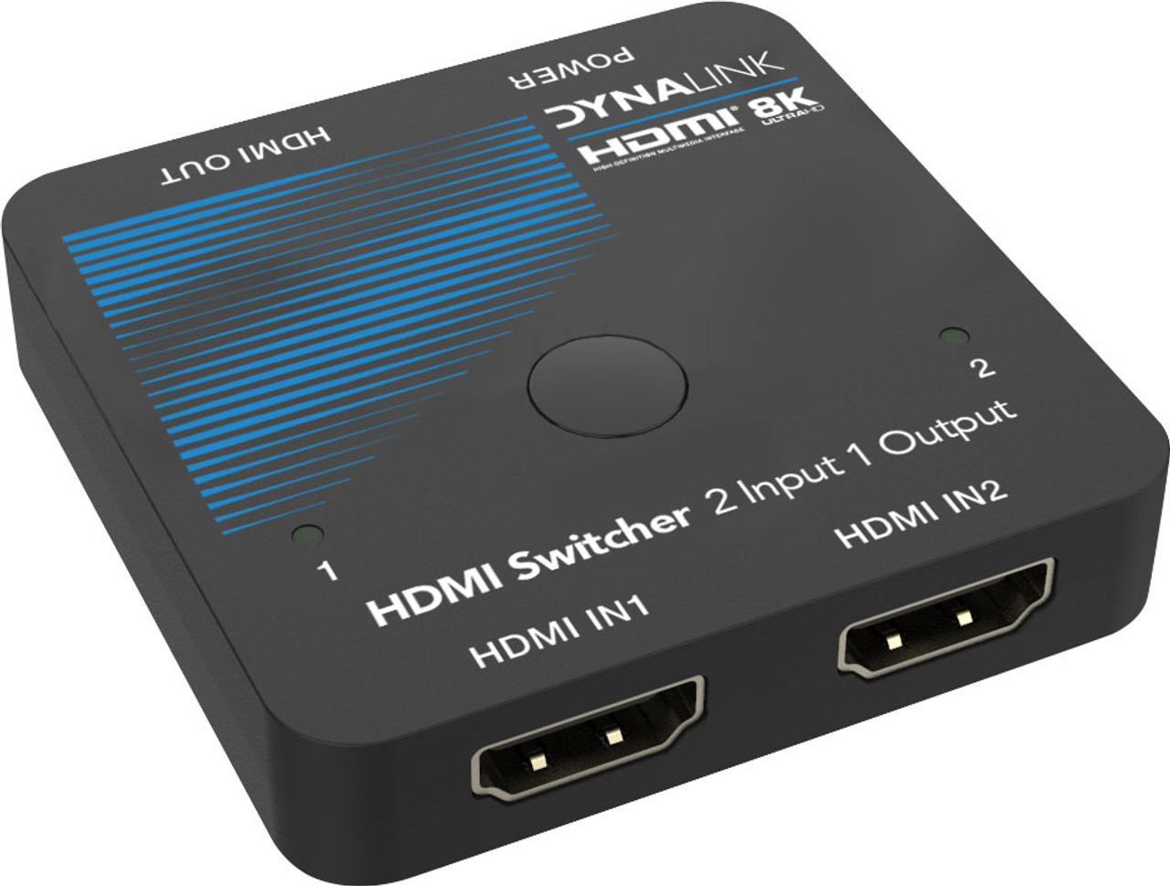 Dynalink 2/4-Way 8K HDMI 2.1 48Gbps Switcher