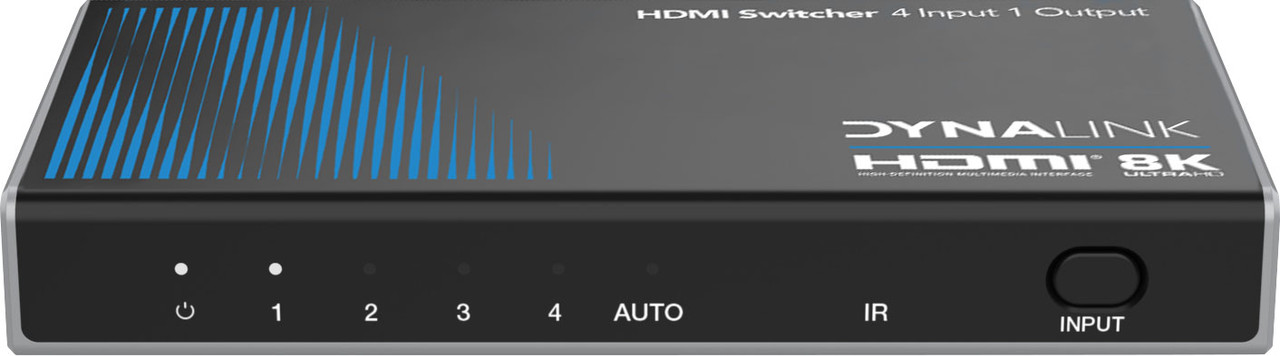 Dynalink 2/4-Way 8K HDMI 2.1 48Gbps Switcher
