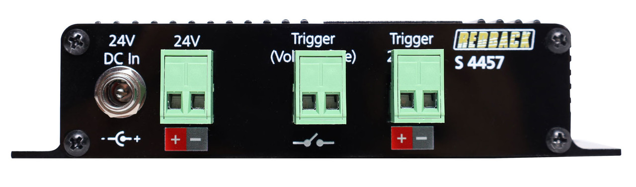 Redback 100V Line Evac Override Relay Box