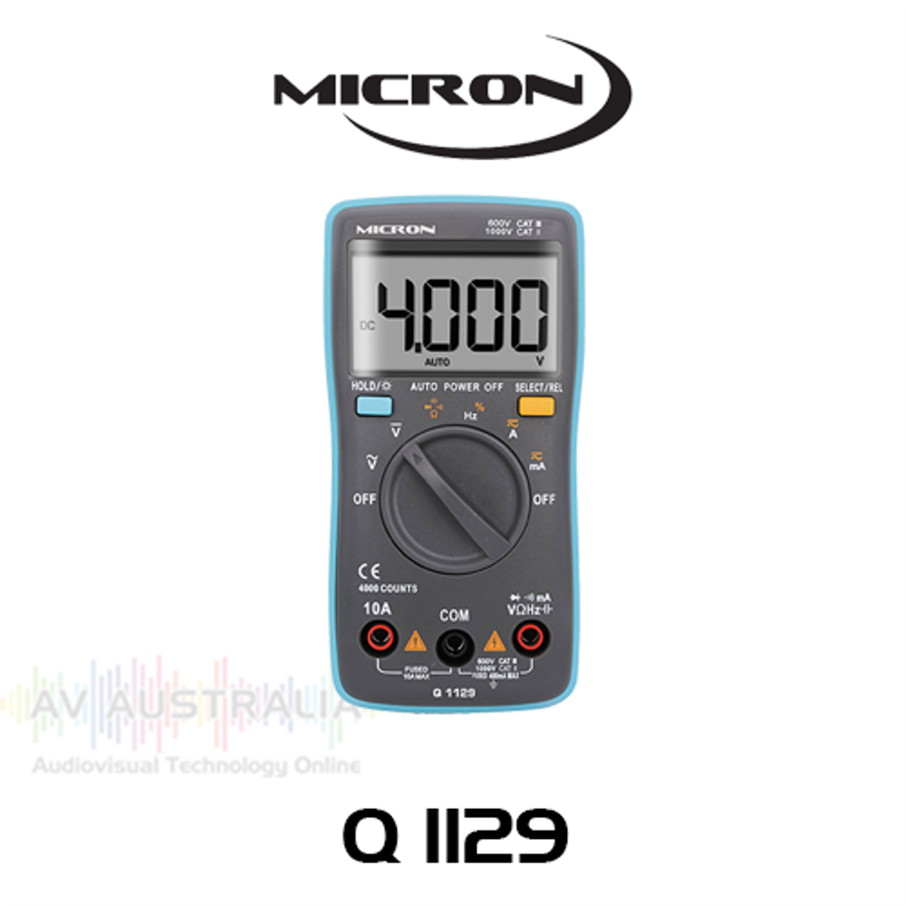 Micron Q1129 Auto-Ranging Digital Multimeter