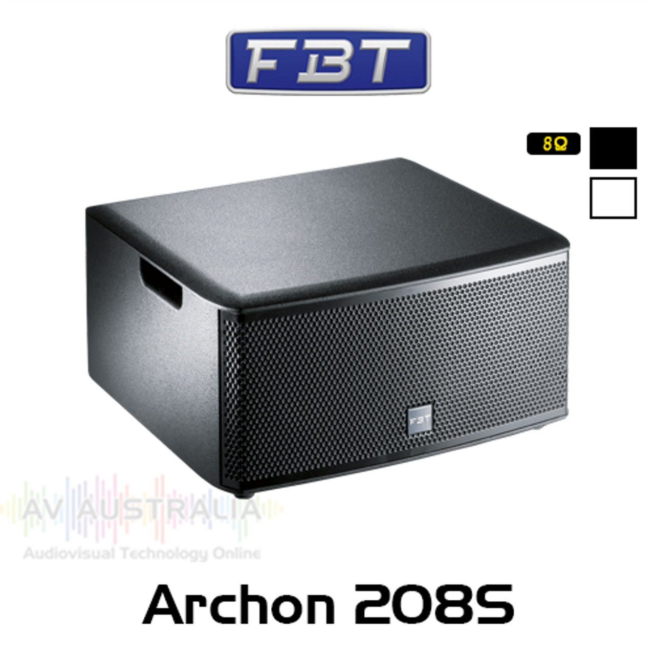 FBT Archon 208S Dual 8" 8 ohm Sound Reinforcement Subwoofer