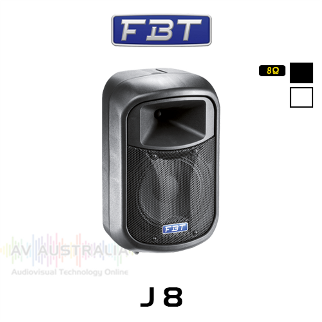 FBT J8 8" 8 ohm Sound Reinforcement Monitor (Each)