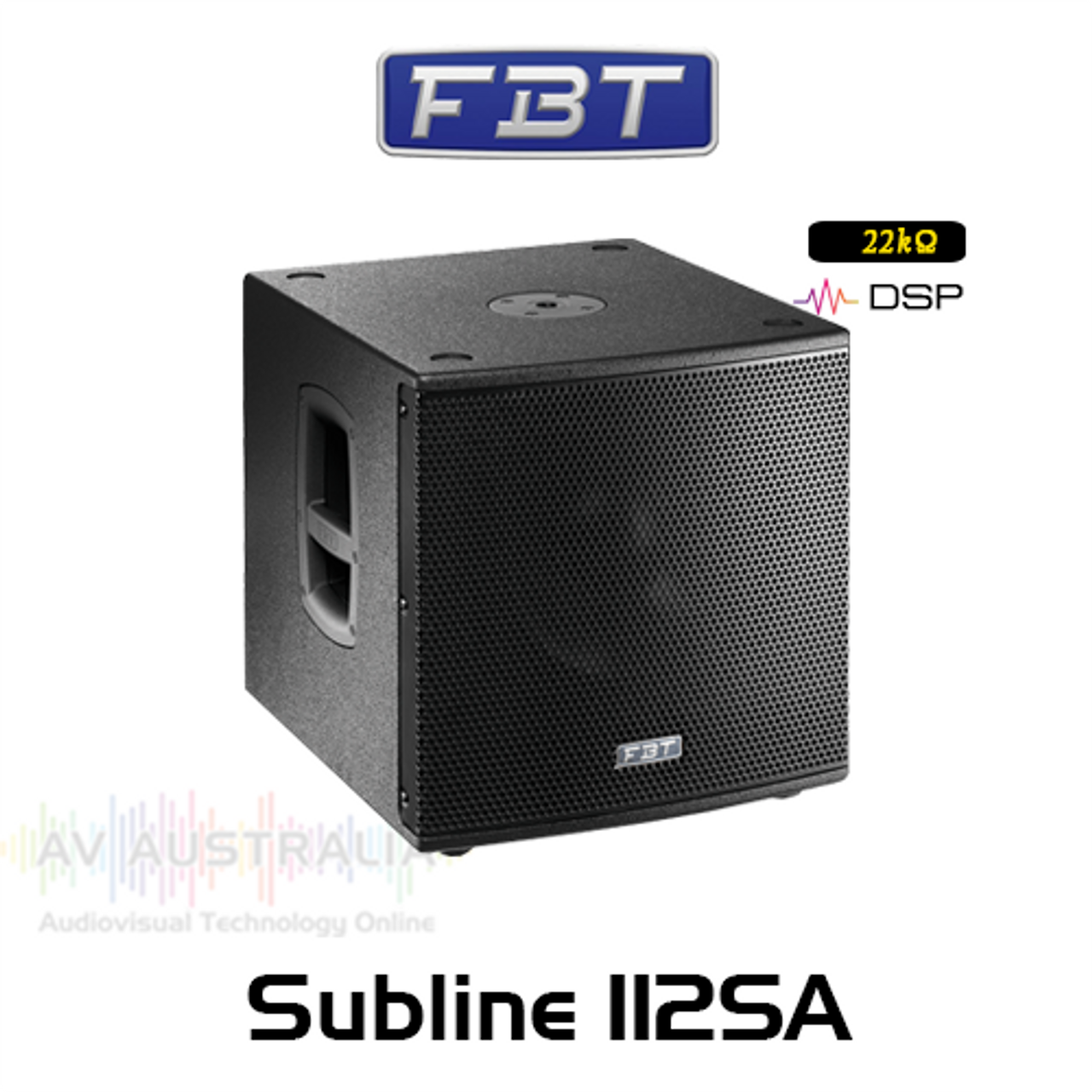 FBT Subline 112SA 12" Processed Active Subwoofer