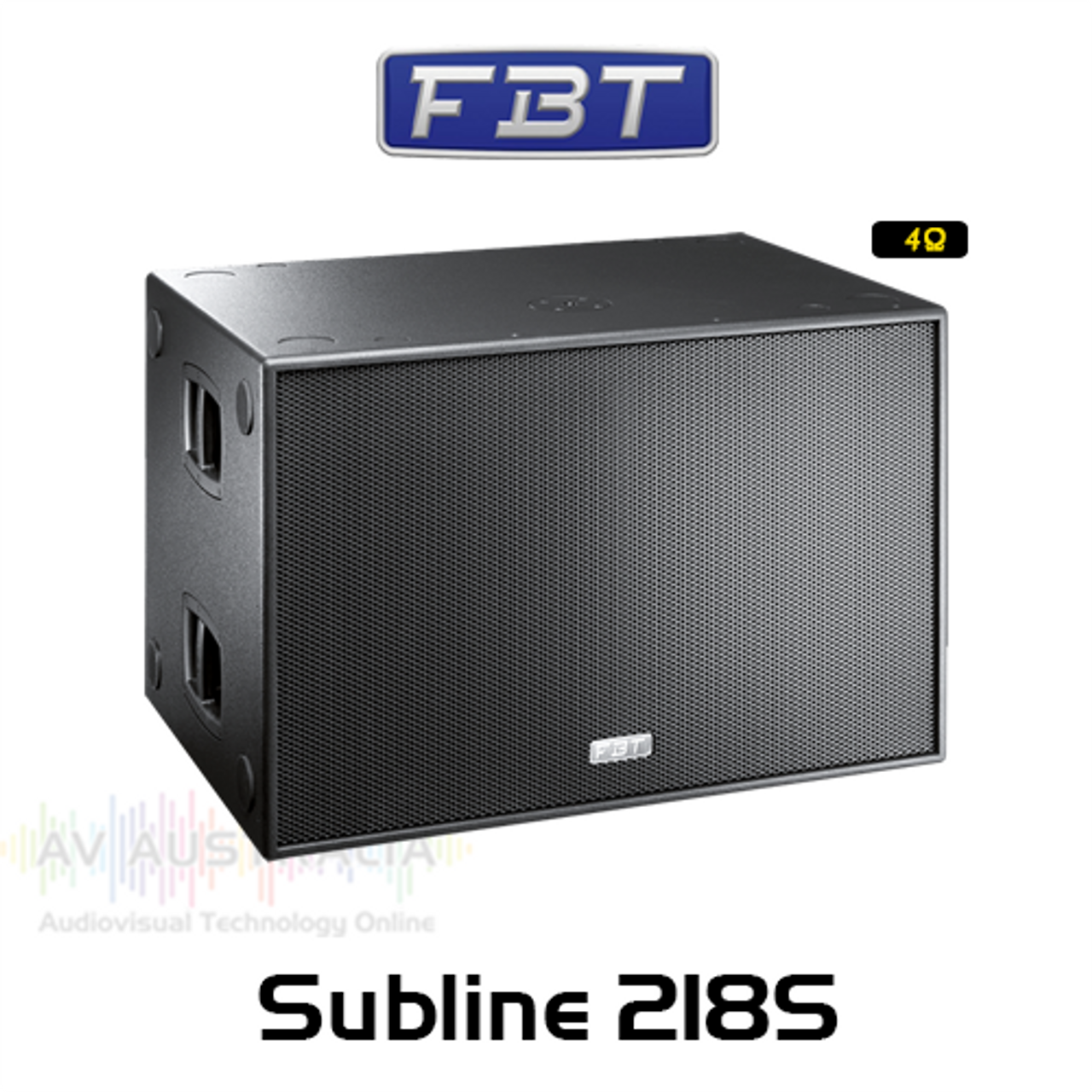 FBT Subline 218S Dual 18" Sound Reinforcement Subwoofer