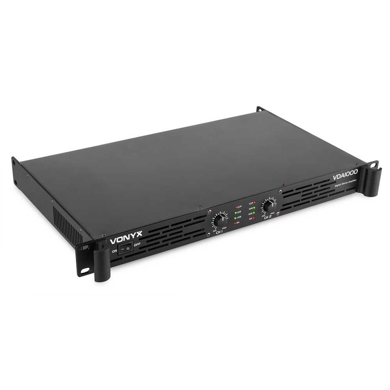 Vonyx VDA1000 2 x 500W Class-D Digital Stereo Power Amplifier