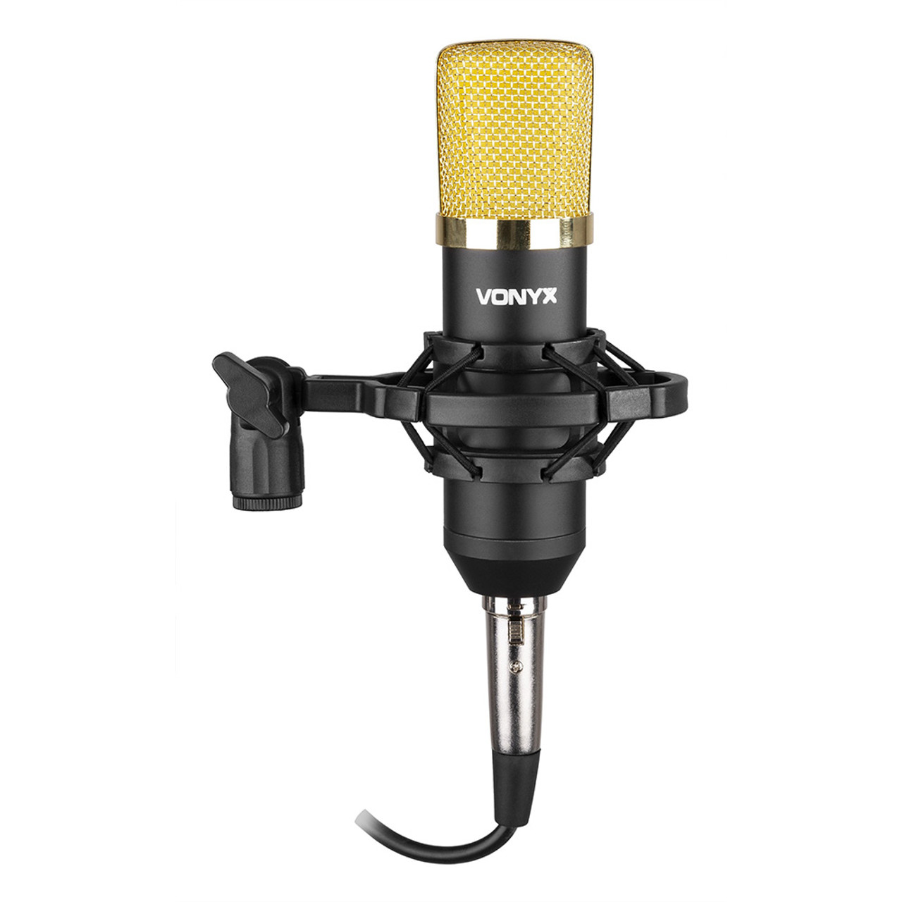 Vonyx CM400B Studio Condenser Microphone (3.5mm, 3P XLR)