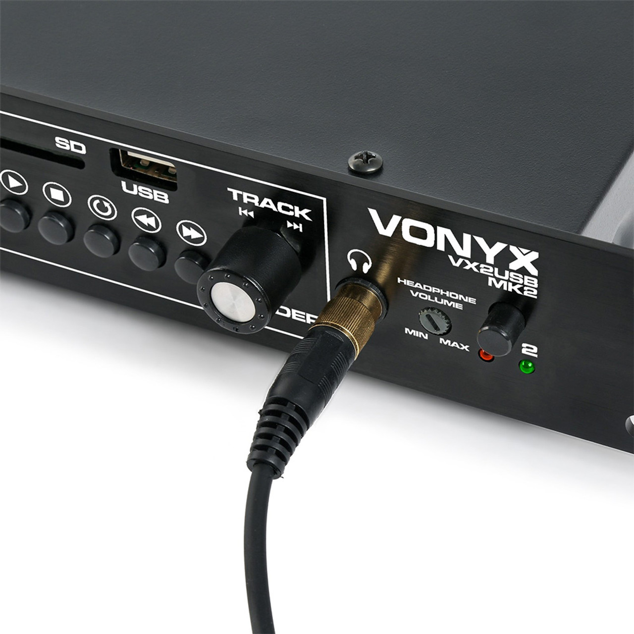 Vonyx VX2USB MKII Twin USB/SD Media Player With Bluetooth