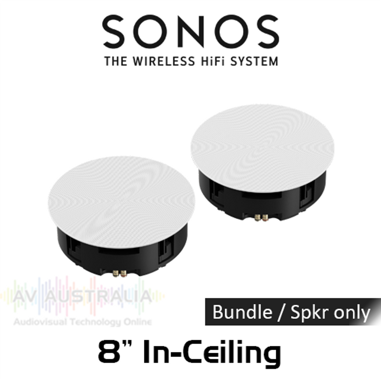 Sonos 8" In-Ceiling Speakers by Sonance (Pair)
