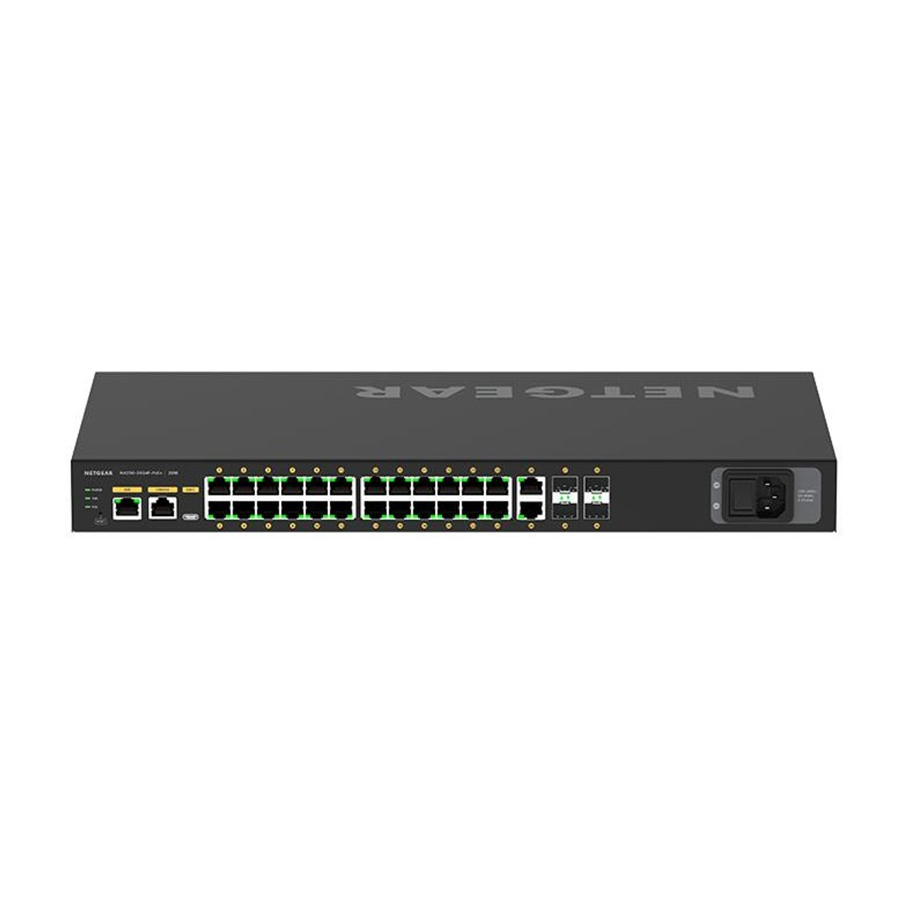 Netgear AV Line M4250-26G4F-PoE 24x1G PoE 300W Managed Switch with 2x1G and 4xSFP