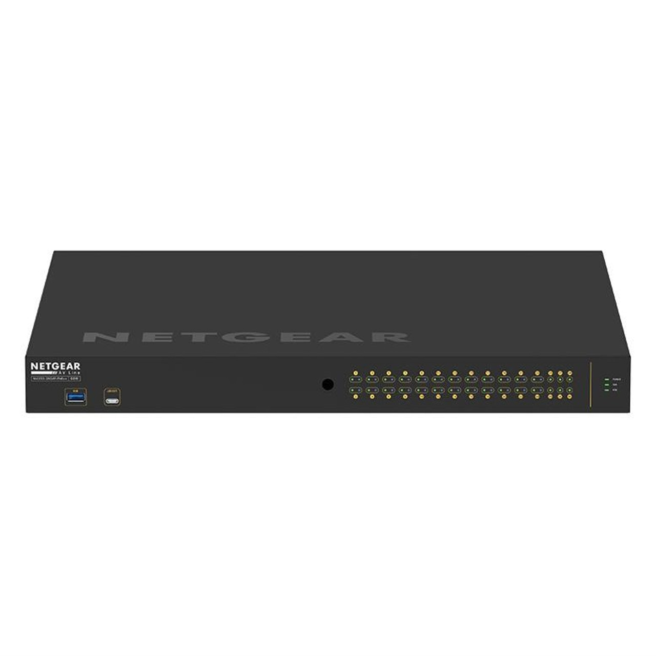 Netgear AV Line M4250-26G4F-PoE 24x1G Ultra90 PoE 802.3bt 1440W Managed Switch with 2x1G and 4xSFP