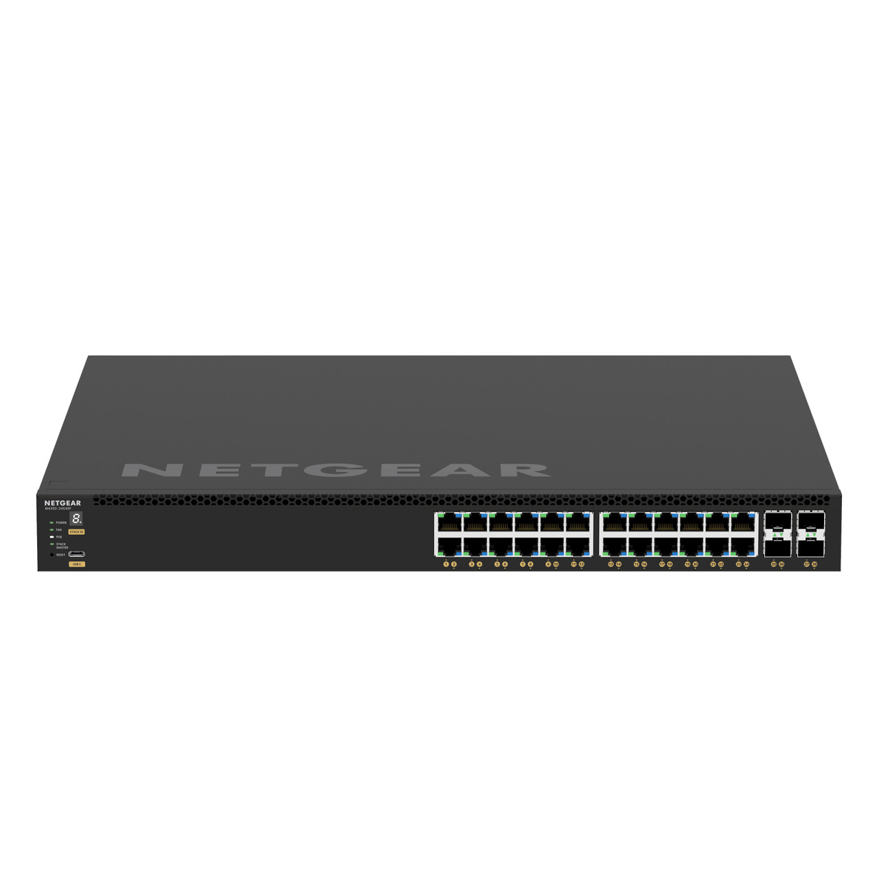 Netgear M4350-24G4XF 24-Port PoE Gigabit Layer 3 Stackable Managed Switch with 4x 10G SFP