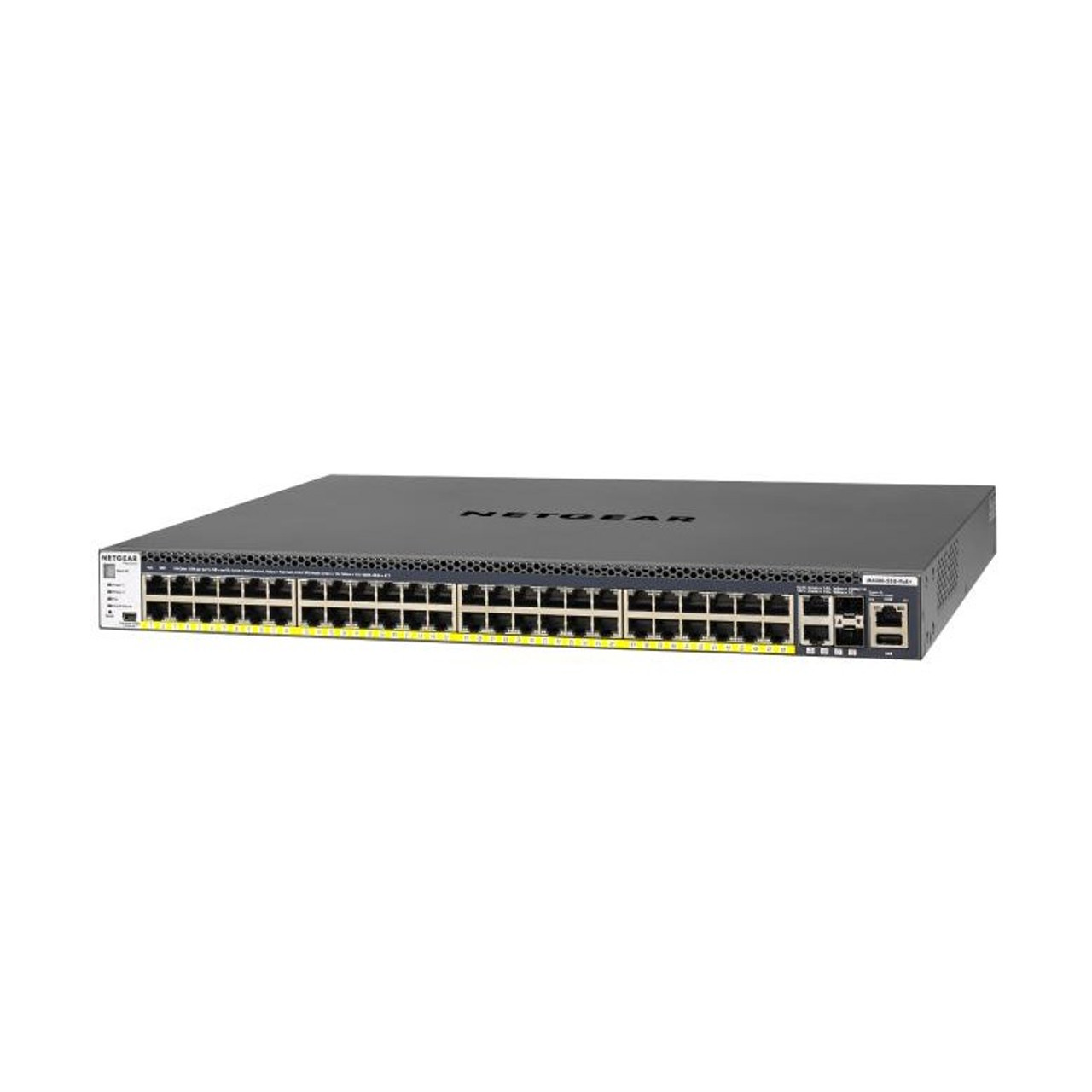 Netgear M4300-52G-POE 48-Port PoE Gigabit Layer 3 Stackable Managed Switch with 2x 10G & 2x SFP & PSU