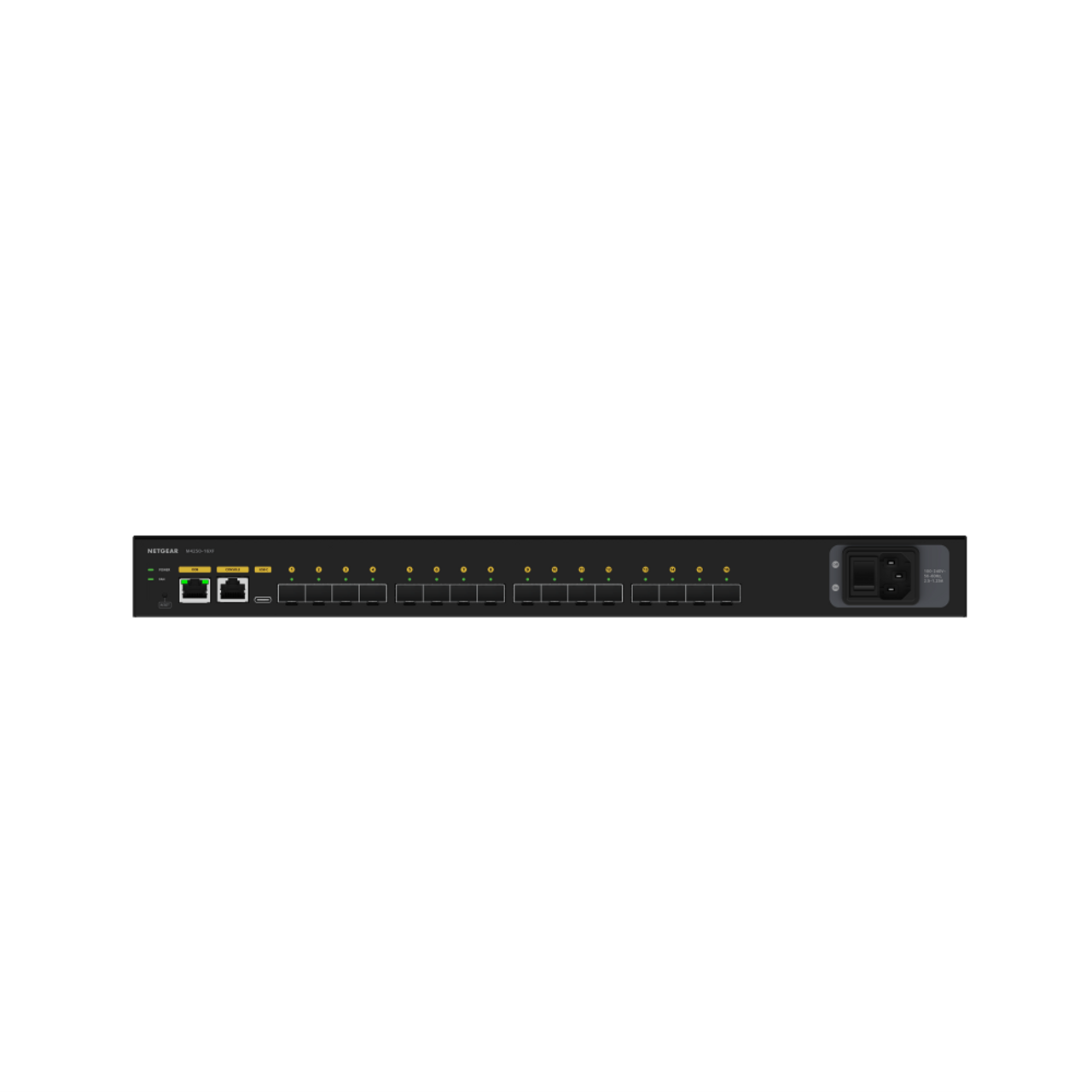 Netgear AV Line M4250-16XF 16-Ports 1G/10G Fiber SFP Managed Switch