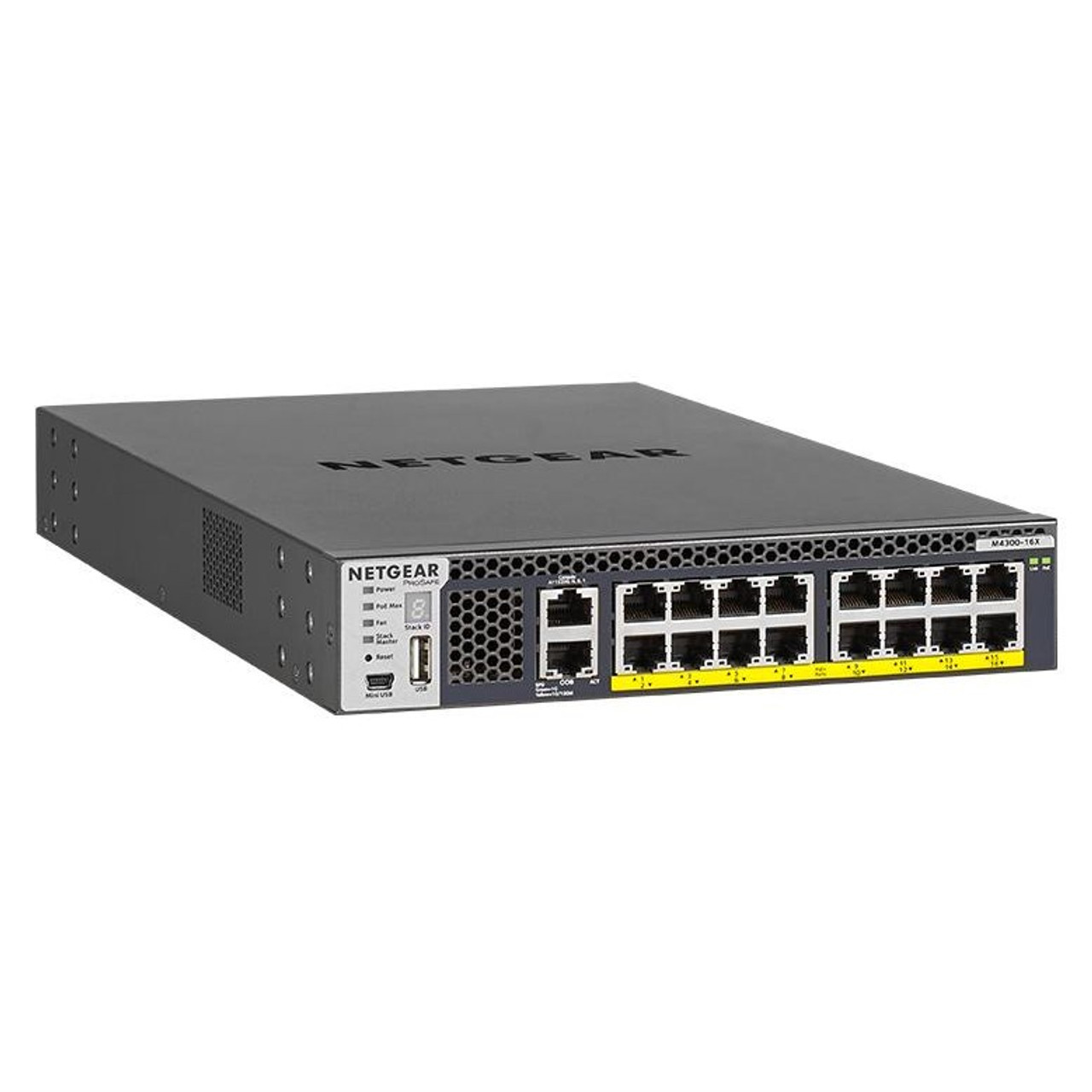 Netgear M4300-16X 16x10G/Multi-Gig PoE Layer 3 Stackable Managed Switch