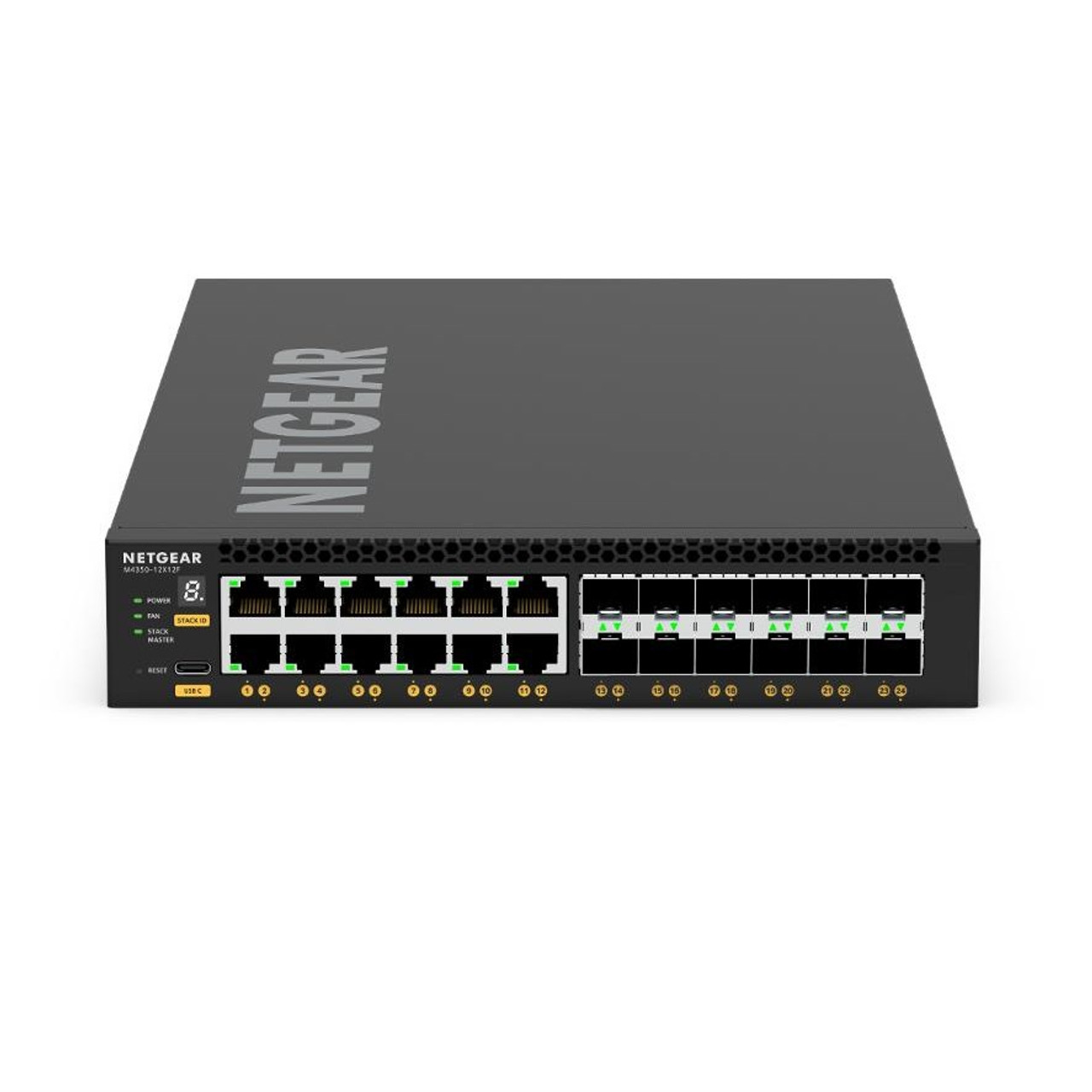 Netgear M4350-12X12F 12x10G/Multi-Gig Layer 3 Managed Switch with 12x10G SFP