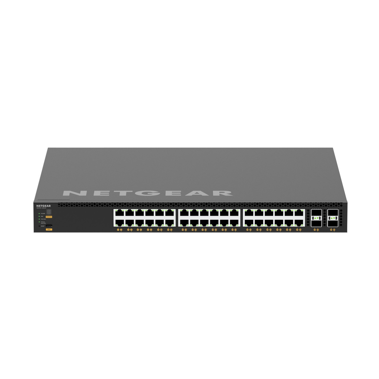 Netgear M4350-36X4V 36x10G/Multi-Gig PoE Layer 3 Stackable Managed Switch with 4x25G SFP28