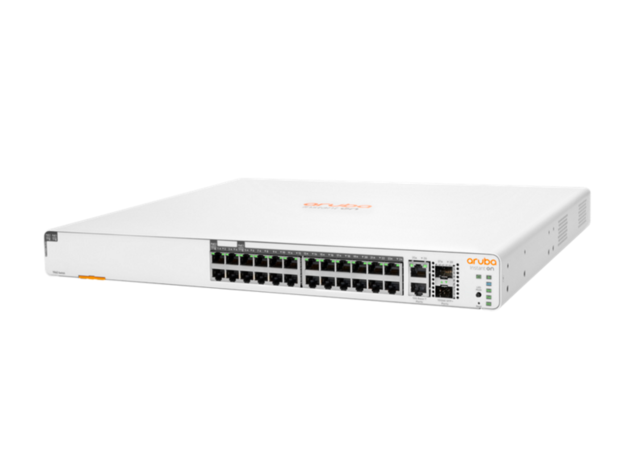 Aruba Instant On 1960 24-Port Gigabit PoE 370W CL4 CL6 Stackable Layer 2+ Smart Managed Switch With 2x10G & 2x10G SFP+