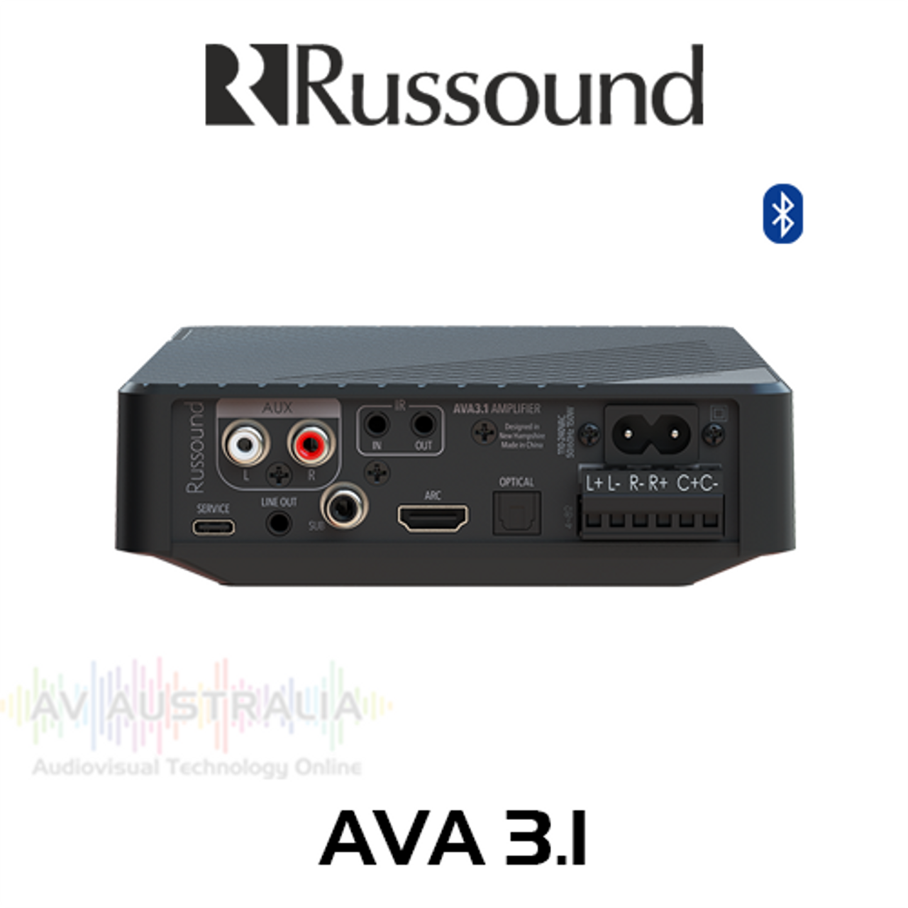 Russound AVA3.1 3.1-Channel Compact Mini AVR with HDMI