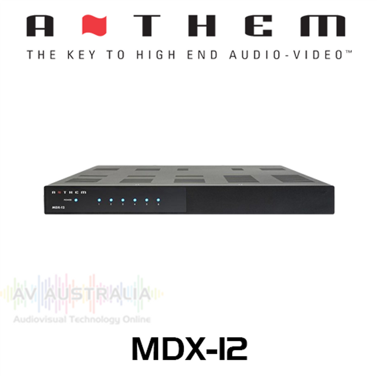 Anthem MDX-12 Multi-Zone Amplifier