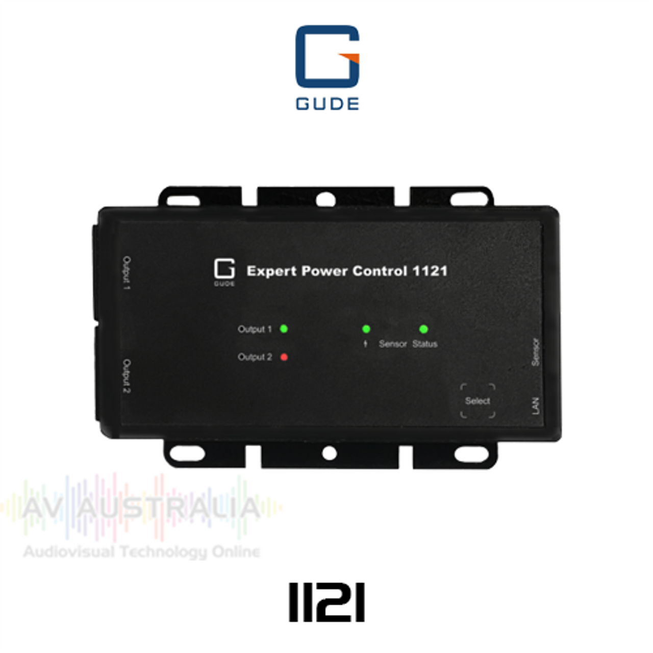 GUDE 2-Fold Switched and Metered PDU