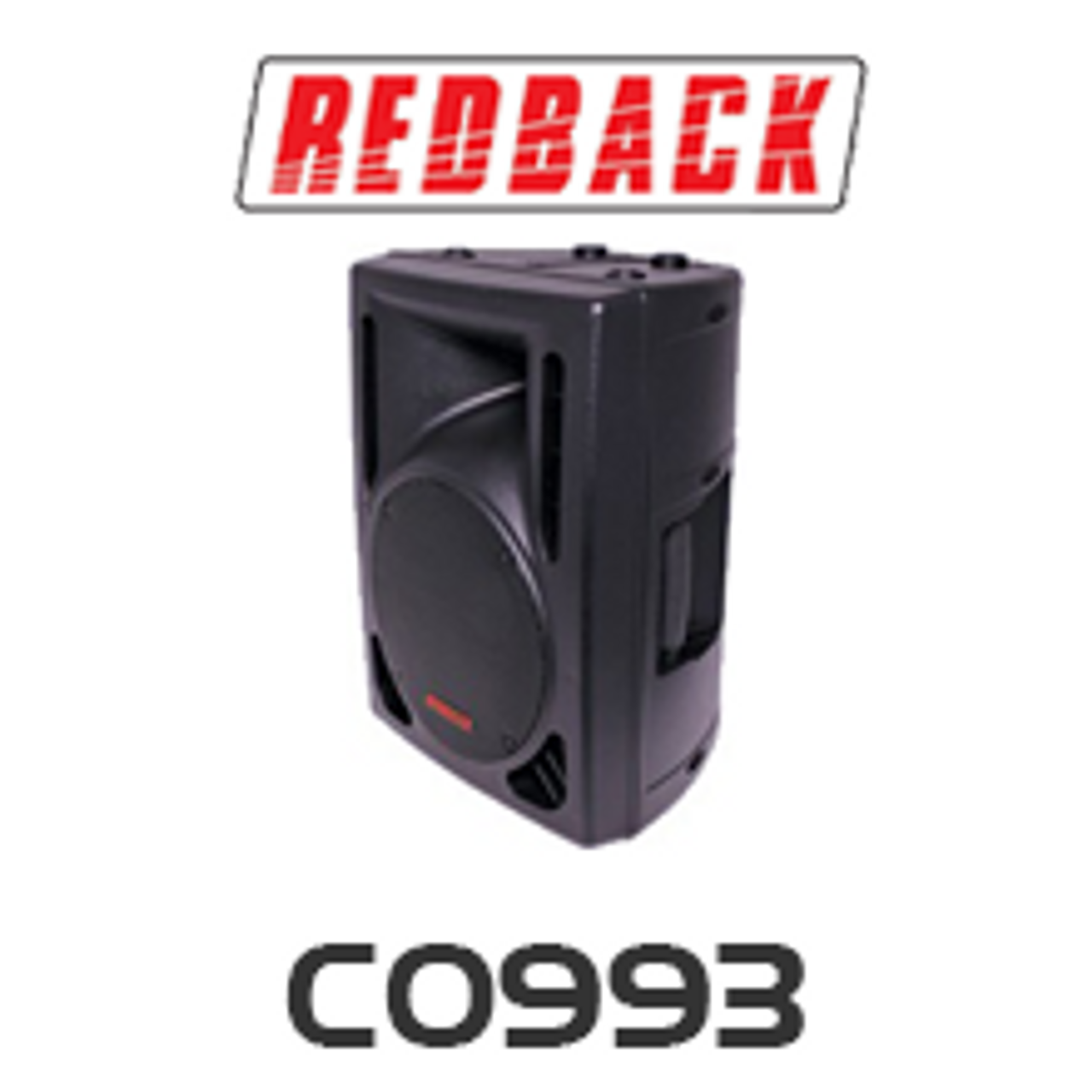 Redback Active 10" 2-Way MP3/USB Input PA Speaker