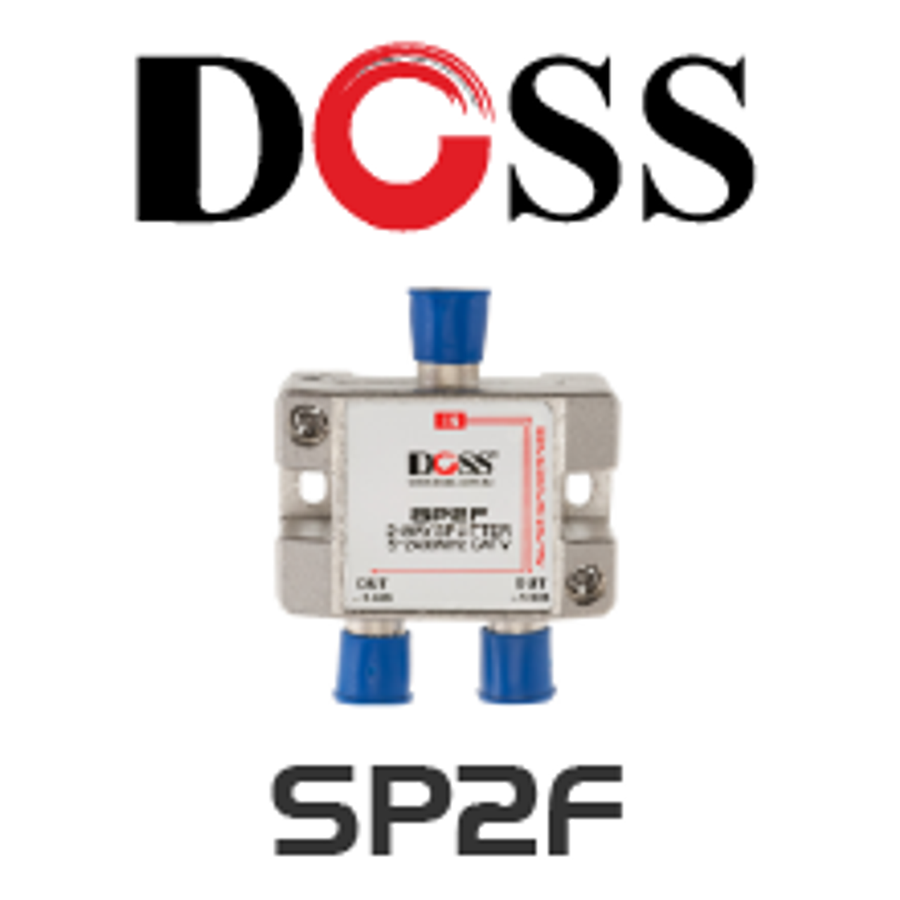 Doss Passive RF 'F' Splitter/Combiner