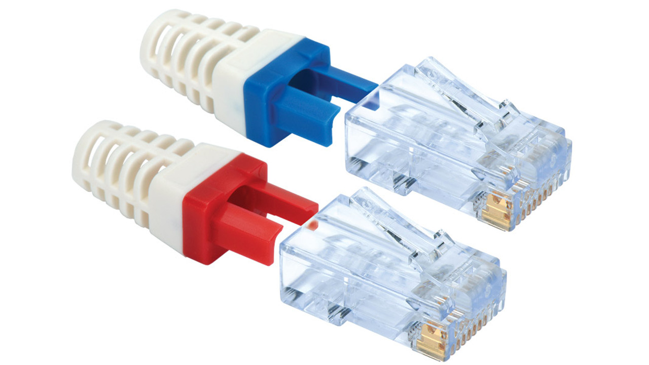 Liberty CatMaster CAT6 Connectors with Strain Relief - 30pk