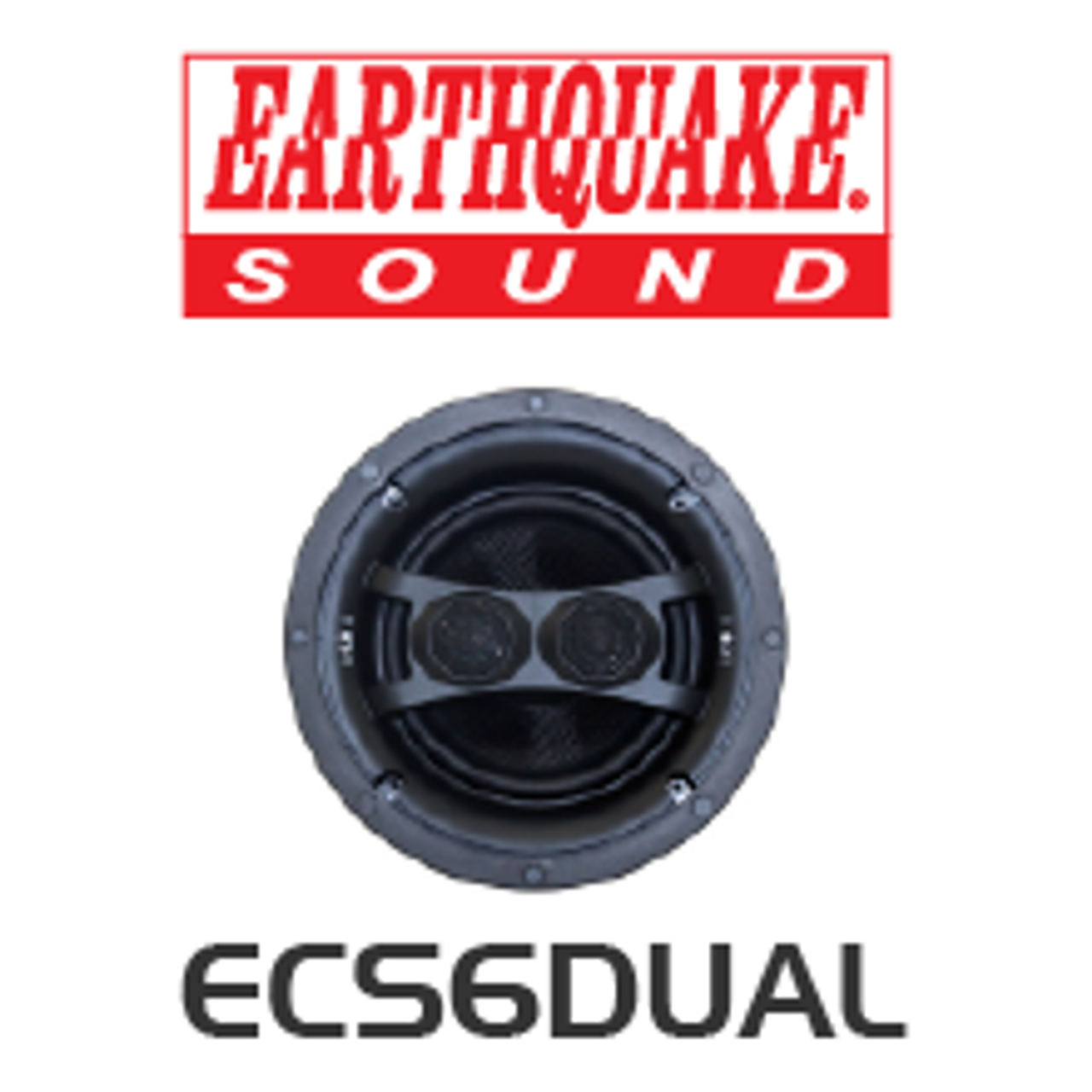 EarthQuake ECS6D Dipole/Bipole Single Stereo In-Ceiling Speaker (Each)