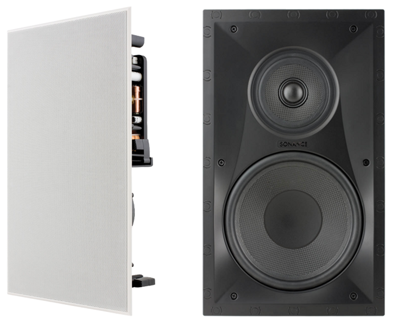 Sonance VP82 8" In-Wall Rectangular Speakers (Pair)