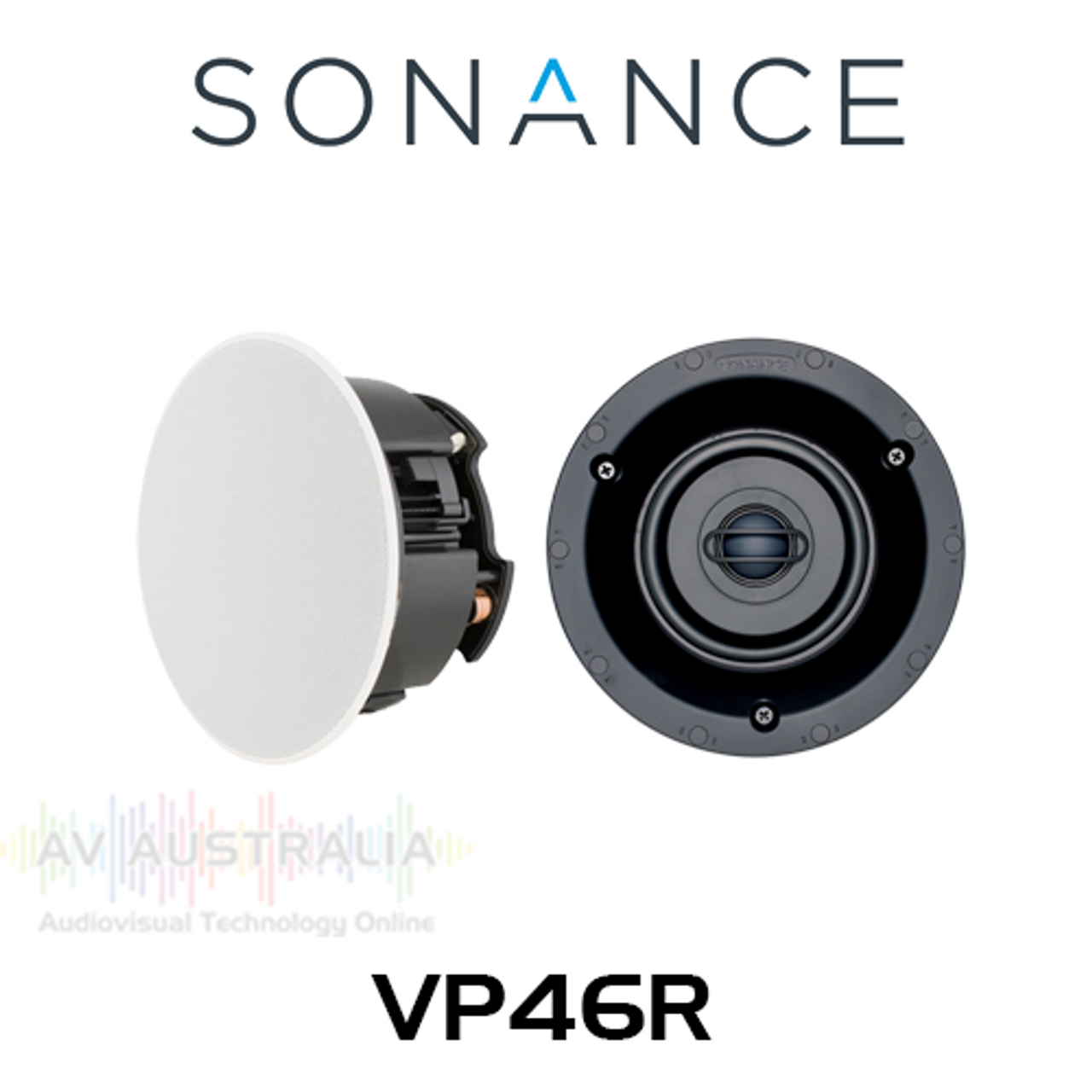 Sonance VP46R 4" In-Ceiling Round Speakers (Pair)