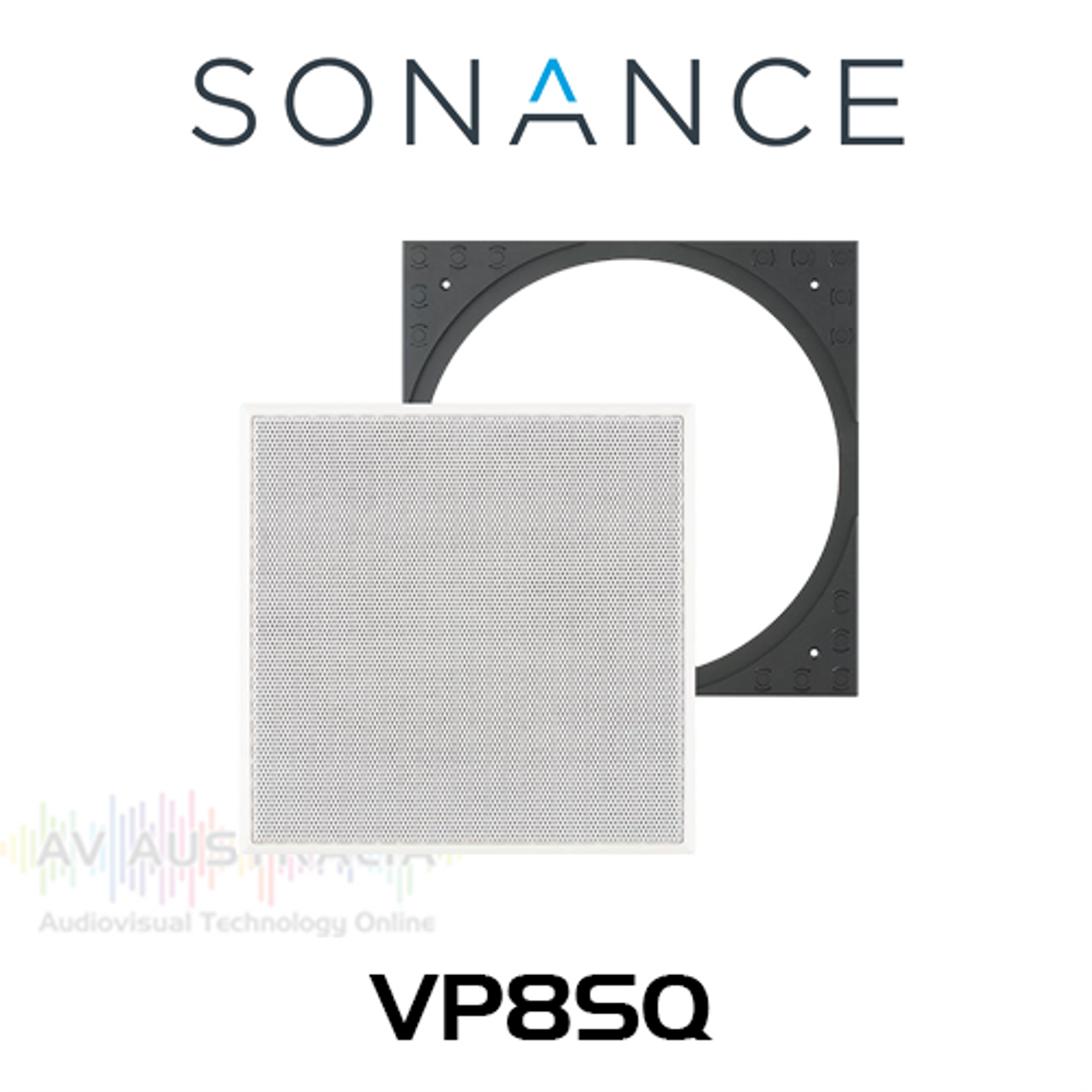 Sonance VP8SQ Square Adapter w/ Grille (Pair)