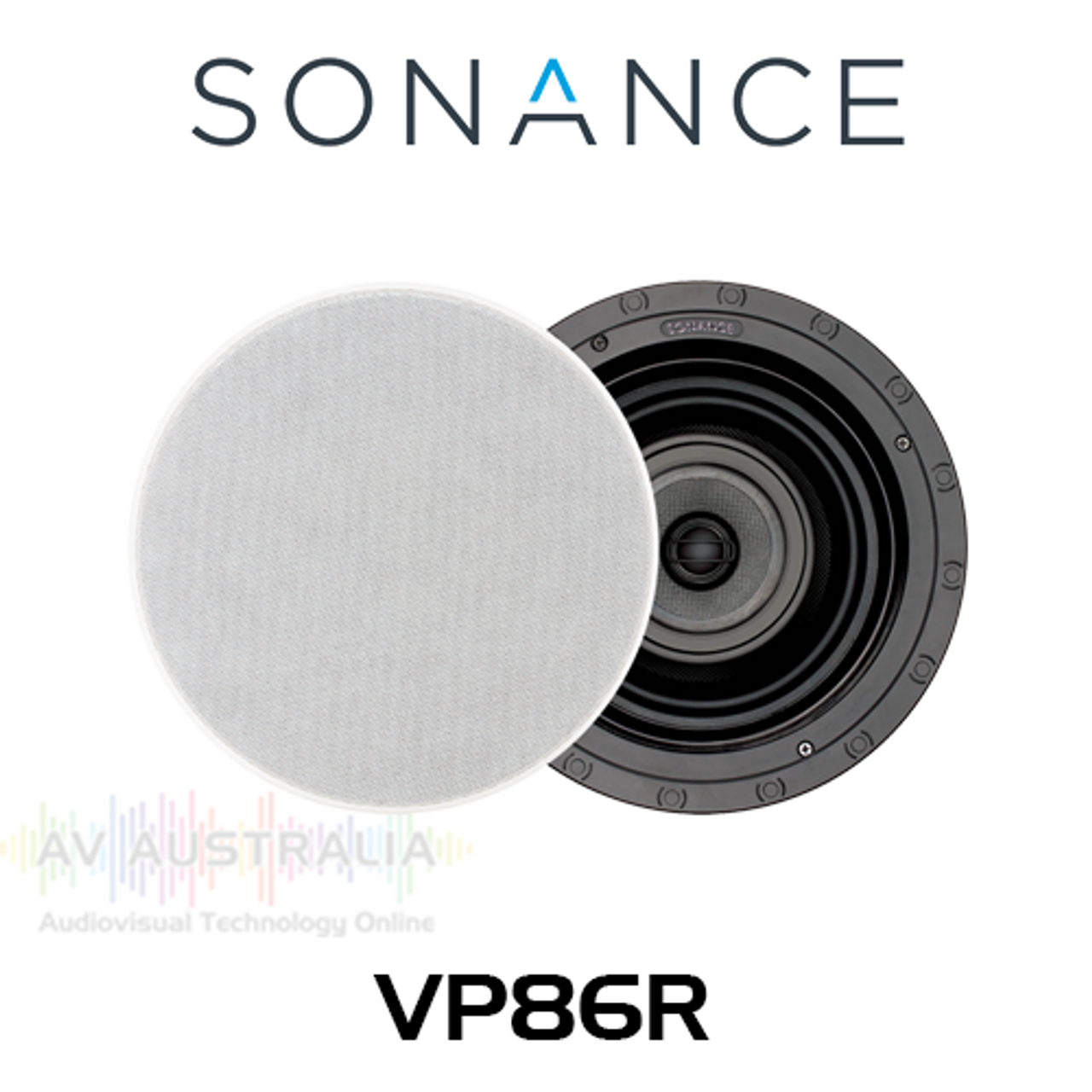 Sonance VP86R 8" In-Ceiling Round Speakers (Pair)