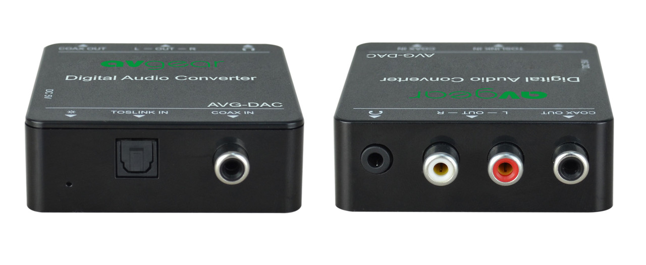 AVGear DAC Digital To Analogue Audio Converter