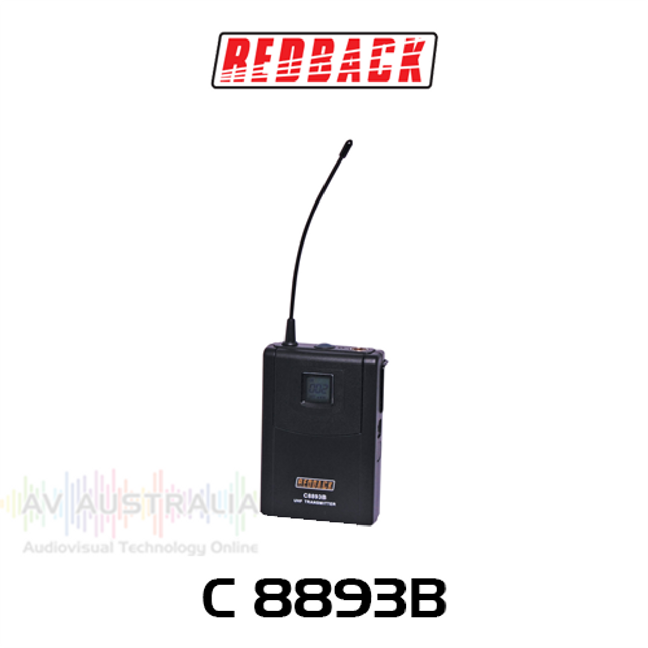 Redback Wireless UHF Beltpack Mic 700 Channel