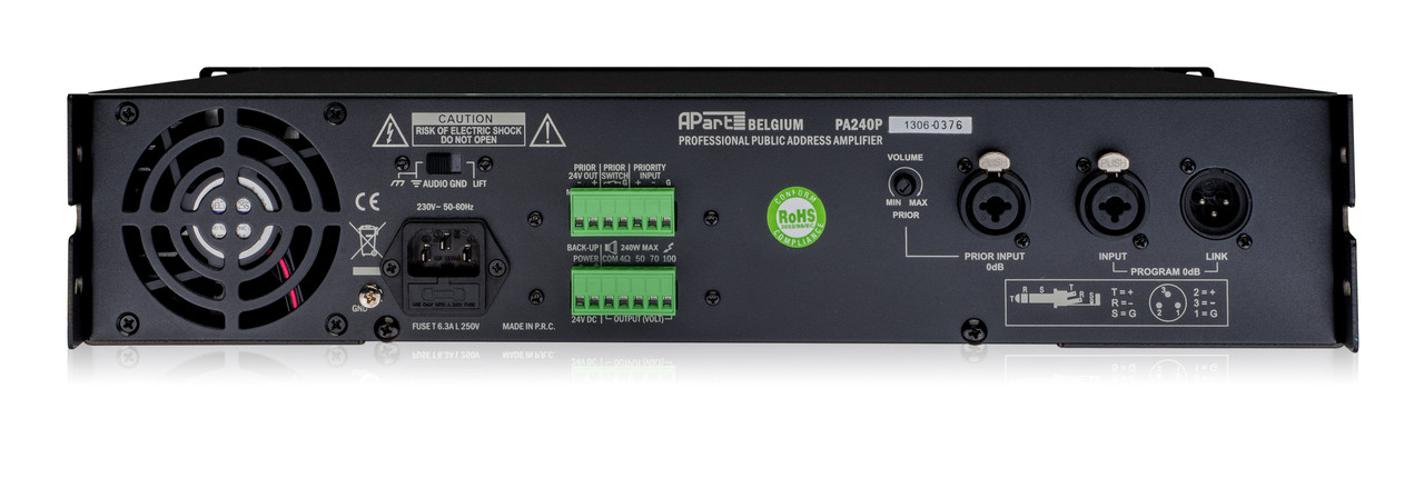 Apart PA240P 1-Channel Power Amplifier