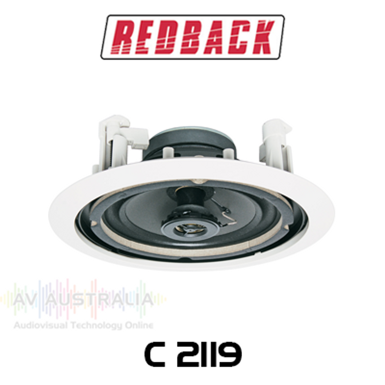 Redback 6.5" 30W Coaxial 2 Way Fastfix In-Ceiling Speaker (Each)