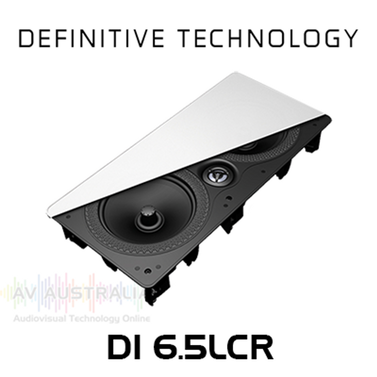 Definitive Technology DI 6.5LCR Disappearing Series Dual 6.5" In-Wall LCR Loudspeaker (Each)