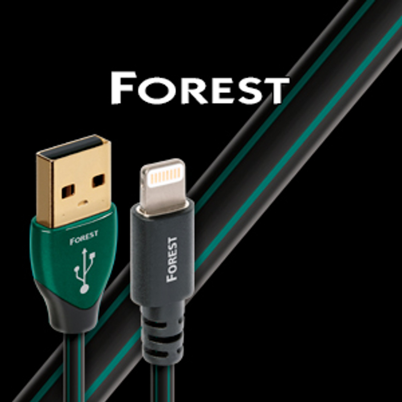 AudioQuest Forest USB to Lightning Cable (1.5m)