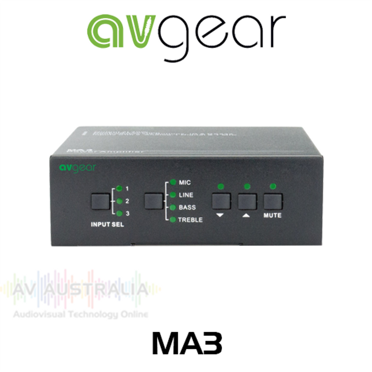 AVGear MA3 40W Mini Amplifier with 70V / 100V Output