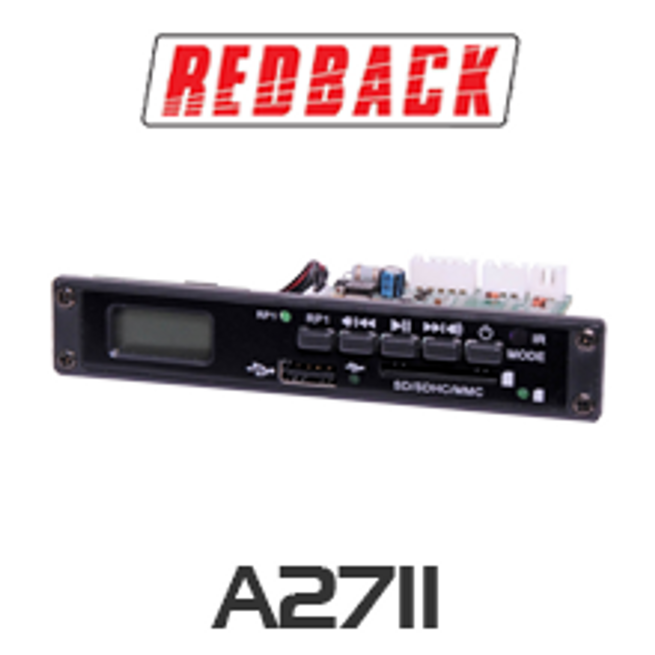 Redback MP3 USB SD Module To Suit A4275 & A4285 Mixers